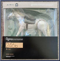 Horse (White) from Figma - Animals manufactured by Max Factory [Front]