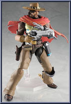 McCree from Figma - Overwatch manufactured by Max Factory [Loose]