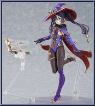 Mona ("Mirror Reflection of Doom" Version) from Figma - Genshin Impact manufactured by Max Factory [Loose]