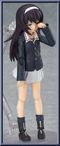 Reizei Mako from Figma - Girls und Panzer manufactured by Max Factory [Loose]
