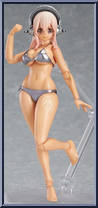 Super Sonico (Suntanned Version) from Figma - Nitroplus manufactured by Max Factory [Loose]