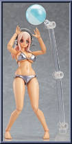 Super Sonico (Suntanned Version) from Figma - Nitroplus manufactured by Max Factory [Loose]