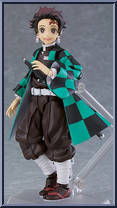 Tonjiro Kamado (Deluxe) from Figma - Demon Slayer: Kimetsu no Yaiba manufactured by Max Factory [Loose]