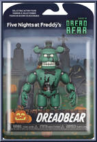 Dreadbear from Five Nights at Freddy's - Action Figures manufactured by Funko [Front]