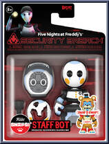Staff Bot from Five Nights at Freddy's - Snaps! manufactured by Funko [Front]