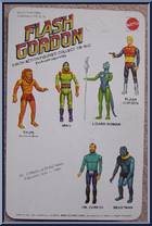 Flash Gordon from Flash Gordon - Series 1 manufactured by Mattel [Back]