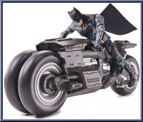 Flash + Batman + Batcycle from Flash - Movie - Sets manufactured by Spinmaster [Loose]