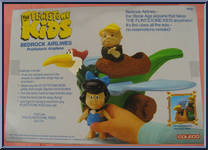 Bedrock Airlines from Flintstone Kids - Accessories manufactured by Coleco [Back]