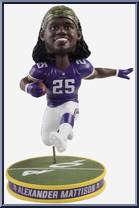 Alexander Mattison (Minnesota Vikings) (Hurdle) Action Figure