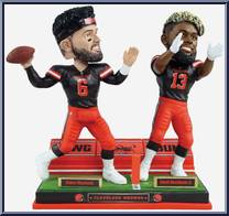 Baker Mayfield & Odell Beckham Jr (Cleveland Browns) (Dual Passing) Action Figure