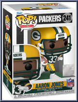 Aaron Jones (Packers) from Football - Pop! Vinyl Figures manufactured by Funko [Front]