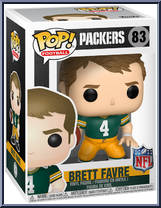 Brett Favre (Green Jersey) (Packers) from Football - Pop! Vinyl Figures manufactured by Funko [Front]