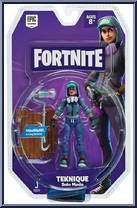 Teknique (Solo Mode) from Fortnite - Basic Series manufactured by Jazwares [Front]