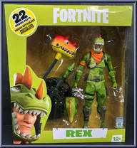 Rex from Fortnite - Basic Series manufactured by McFarlane [Front]