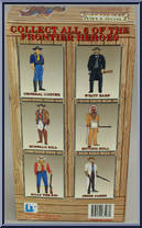 General Custer from Frontier Heroes - Basic Series manufactured by In Time Products [Back]