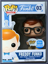 Freddy Funko (Hipster) from Funko - Pop! Vinyl Figures manufactured by Funko [Front]