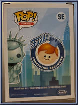 Freddy Funko (Statue of Liberty) from Funko - Pop! Vinyl Figures manufactured by Funko [Back]
