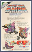 Sapphireman from Galaxy Series - Galaxy Hero G-Man manufactured by Silverlit Toys [Back]