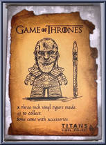 Jaime Lannister from Game of Thrones - Blind Boxed - Winter is Here manufactured by Titan Merchandise [Back]