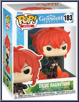 Diluc Ragnvindr from Genshin Impact - Pop! Vinyl Figures manufactured by Funko [Front]