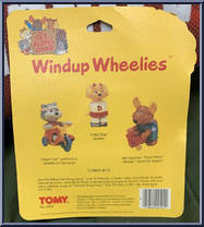 Zipper Cat from Get Along Gang - Windup Wheelies manufactured by Tomy [Back]