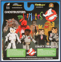 Winston Zeddmore / Zombie Taxi Driver from Ghostbusters - Minimates - Toys R Us - Best of Series 2 manufactured by Diamond Select [Back]