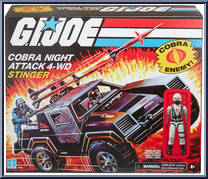 Stinger (with Cobra Officer) from G.I. Joe (2022) - Vehicles manufactured by Hasbro [Front]