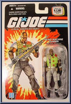 Roadblock (City Assault) (v2) from G.I. Joe - 25th Anniversary - Wave  8 manufactured by Hasbro [Front]