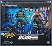 Beach Head / Quick Kick from G.I. Joe - Classic Collection - Night Force manufactured by Hasbro [Front]