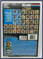 Blaster from G.I. Joe - Classic Collection - Battle Force 2000 manufactured by Hasbro [Back]