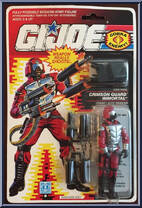 Crimson Guard Immortal from G.I. Joe - Classic Collection - Series 10 manufactured by Hasbro [Front]