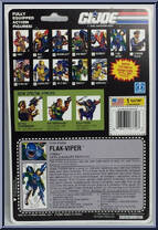 Flak-Viper from G.I. Joe - Classic Collection - Series 11 manufactured by Hasbro [Back]