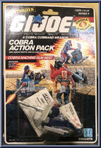 Machine Gun Nest from G.I. Joe - Classic Collection - Series  7 - Motorized Action Packs manufactured by Hasbro [Front]