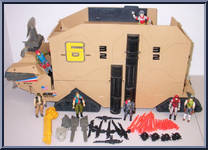Mobile Command Center (with Steam-Roller) from G.I. Joe - Classic Collection - Series  6 - Accessories manufactured by Hasbro [Loose]