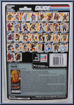 Salvo from G.I. Joe - Classic Collection - Series  9 manufactured by Hasbro [Back]
