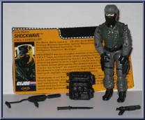 Lightfoot / Shockwave from G.I. Joe - Classic Collection - Night Force manufactured by Hasbro [Loose]