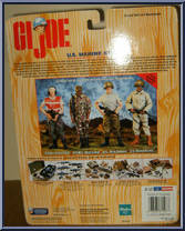 U.S. Marine Korea from G.I. Joe - Classic Collection 12" Scale - Armed Services manufactured by Hasbro [Back]