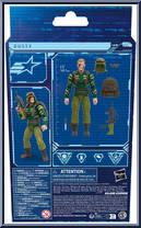 Dusty from G.I. Joe - Classified - Tiger Force manufactured by Hasbro [Back]