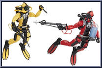 G.I. Joe Diver vs. Cobra Diver Action Figure