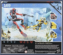 G.I. Joe Diver vs. Cobra Diver from G.I. Joe - Classified - Basic Series manufactured by Hasbro [Back]