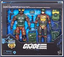 Roadblock, Tripwire & M.A.C.L.E.O.D. from G.I. Joe - Classified - Tiger Force manufactured by Hasbro [Front]