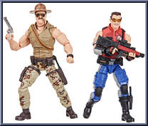 Sgt Slaughter & Felix "Mercer" Stratton from G.I. Joe - Classified - Basic Series manufactured by Hasbro [Loose]