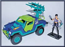 Dreadnok Ground Assault 4WD Stinger (with Heartwrencher) from G.I. Joe - Collector's Club - 2018 Series manufactured by Hasbro [Loose]