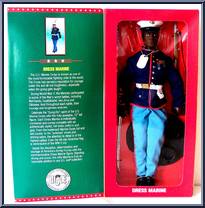 Dress Marine (Black) from G.I. Joe - Commemorative Collection - Limited Edition Collector's Special manufactured by Hasbro [Front]