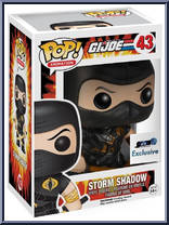 Storm Shadow (Black Outfit) from G.I. Joe - Pop! Vinyl Figures manufactured by Funko [Front]