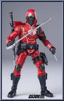 Crimson Guard from G.I. Joe - Exquisite Mini Series manufactured by Hiya Toys [Loose]