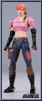 Zarana from G.I. Joe - Exquisite Mini Series manufactured by Hiya Toys [Loose]