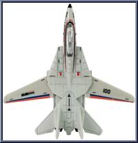 Combat Jet Skystriker (Grumman F-14 Tomcat) from G.I. Joe - Hot Wheels - Basic Series manufactured by Mattel [Loose]