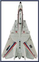 Combat Jet Skystriker (Grumman F-14 Tomcat) from G.I. Joe - Hot Wheels - Basic Series manufactured by Mattel [Loose]
