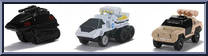 Snow Cat / V.A.M.P. MK -II / H.I.S.S. Tank from G.I. Joe - Nano MetalFigs - Hollywood Rides manufactured by Jada Toys [Loose]